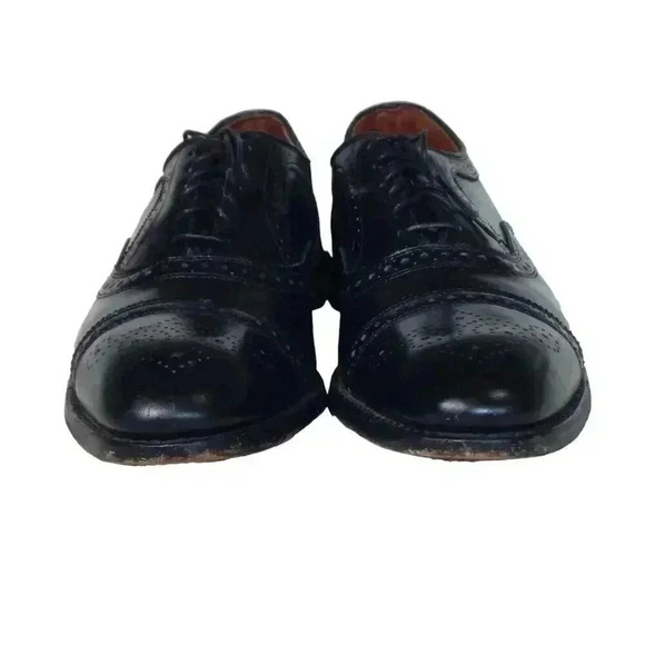 Allen Edmonds Strand Oxfords Black Size 13 Narrow 3A Cap Toe Dress Shoes main image 9